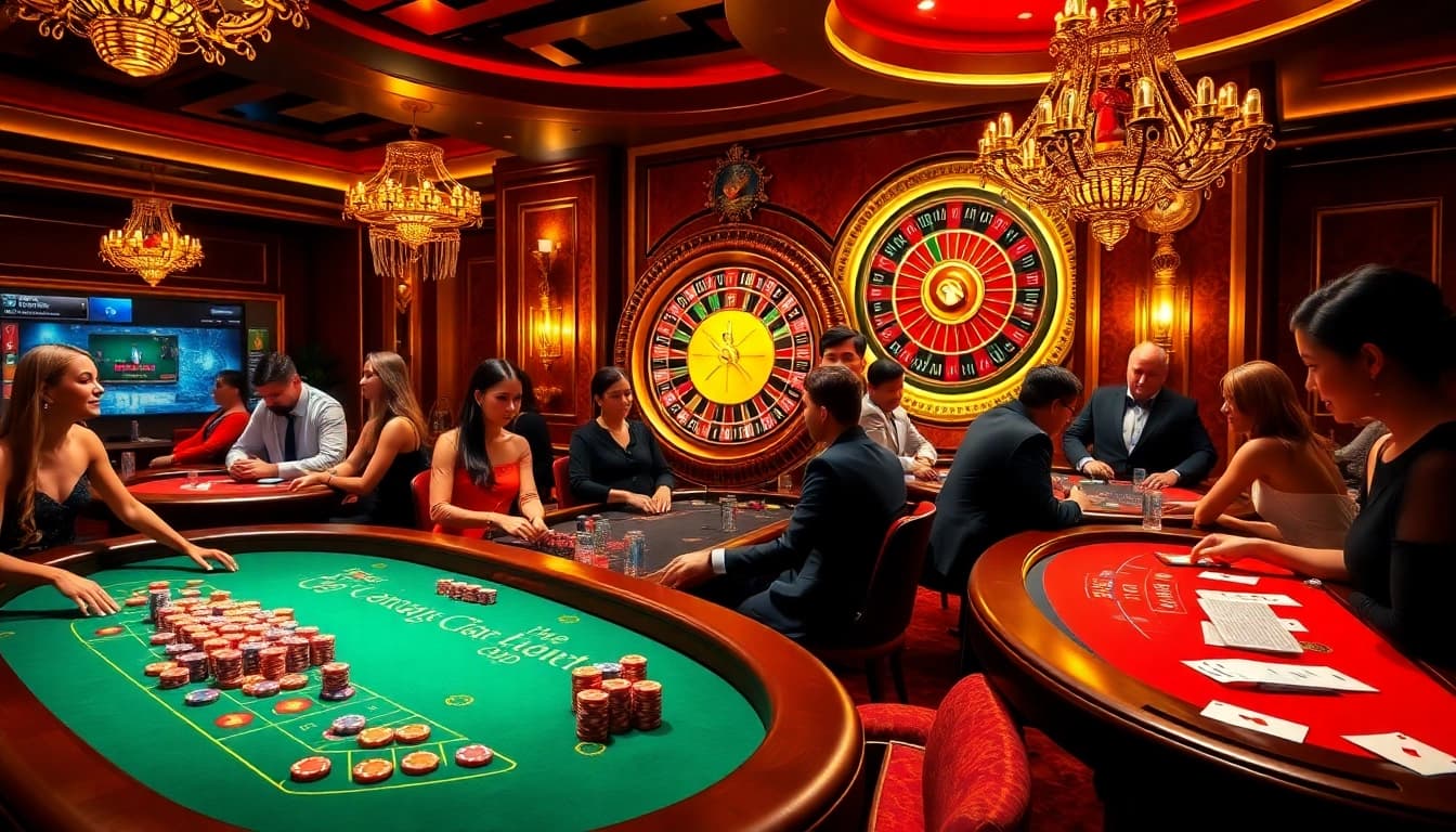 Experience thrilling gambling action at https://hitclub4.app/ with luxury casino visuals.