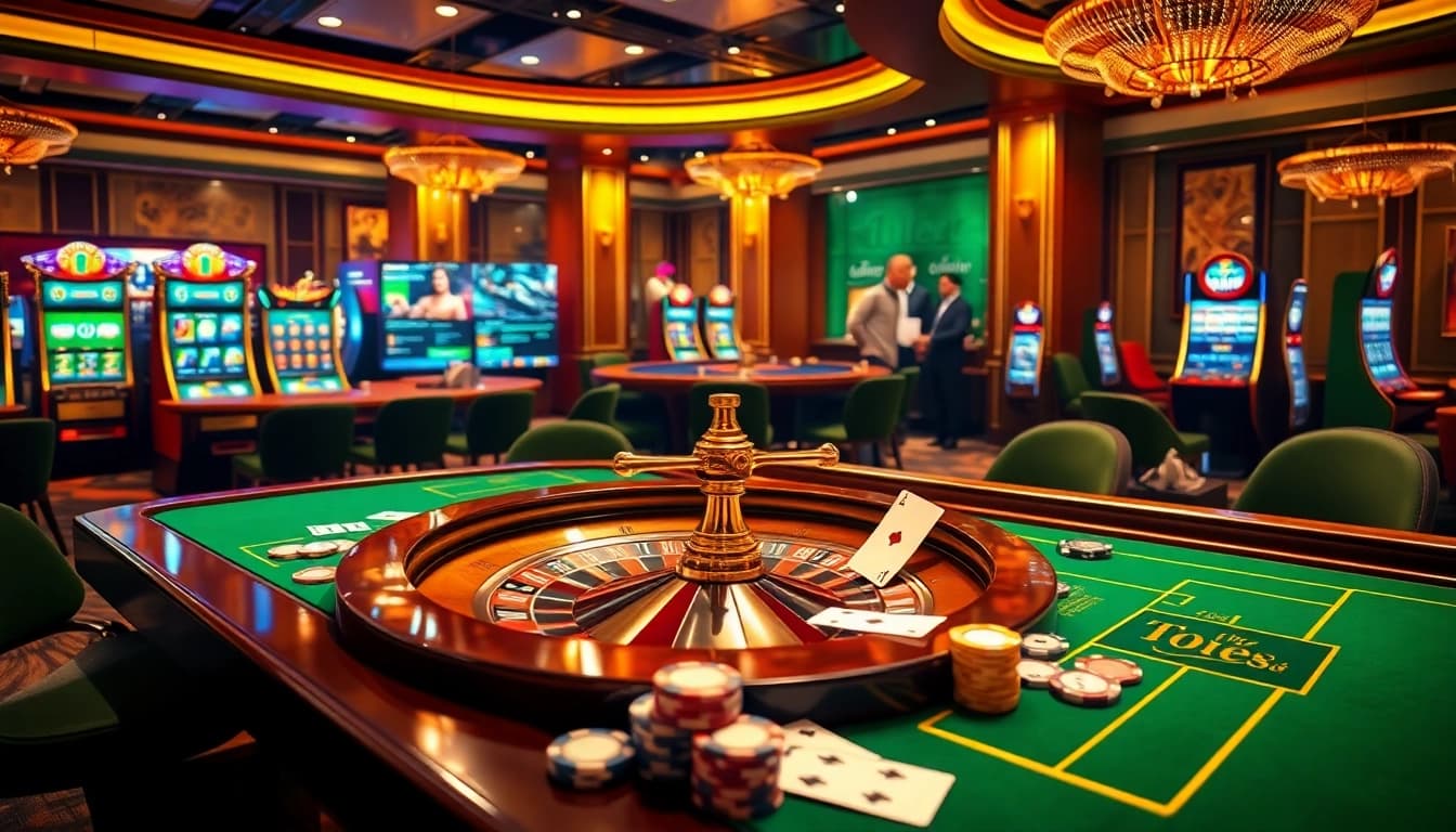 Experience online gambling with THABET showcasing luxury poker, thrilling slot machines, and dynamic roulette.