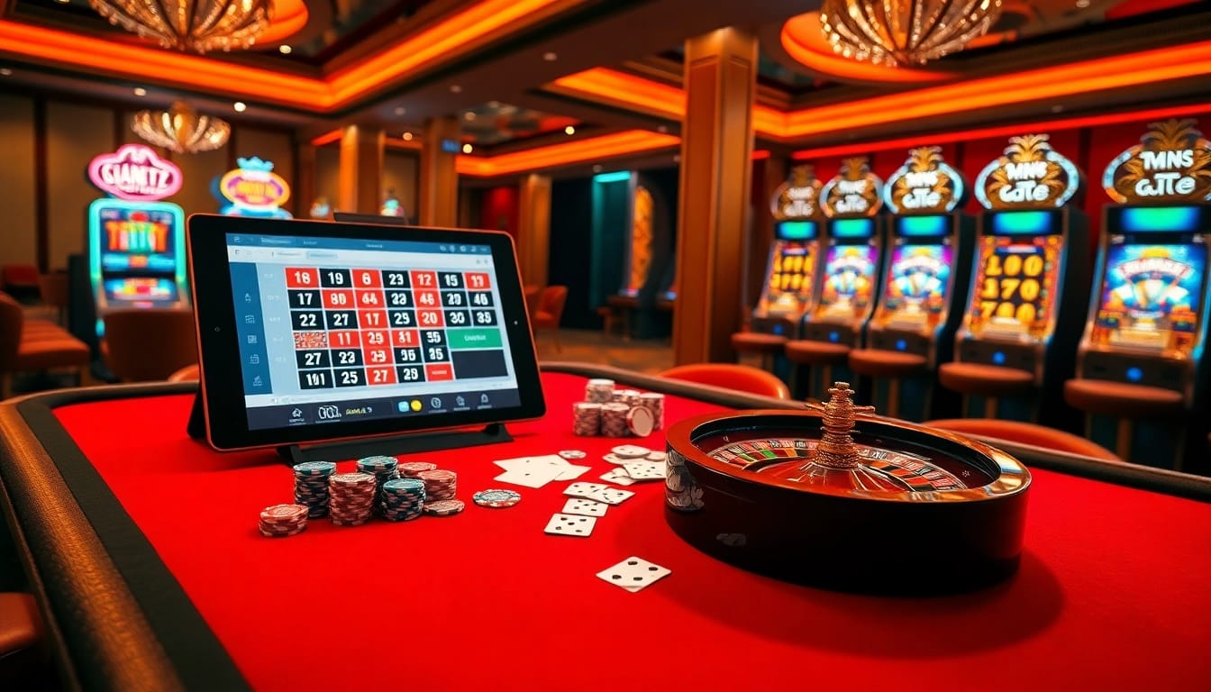 Experience the excitement of gambling at https://fabet.li/ with vibrant casino tables and games.