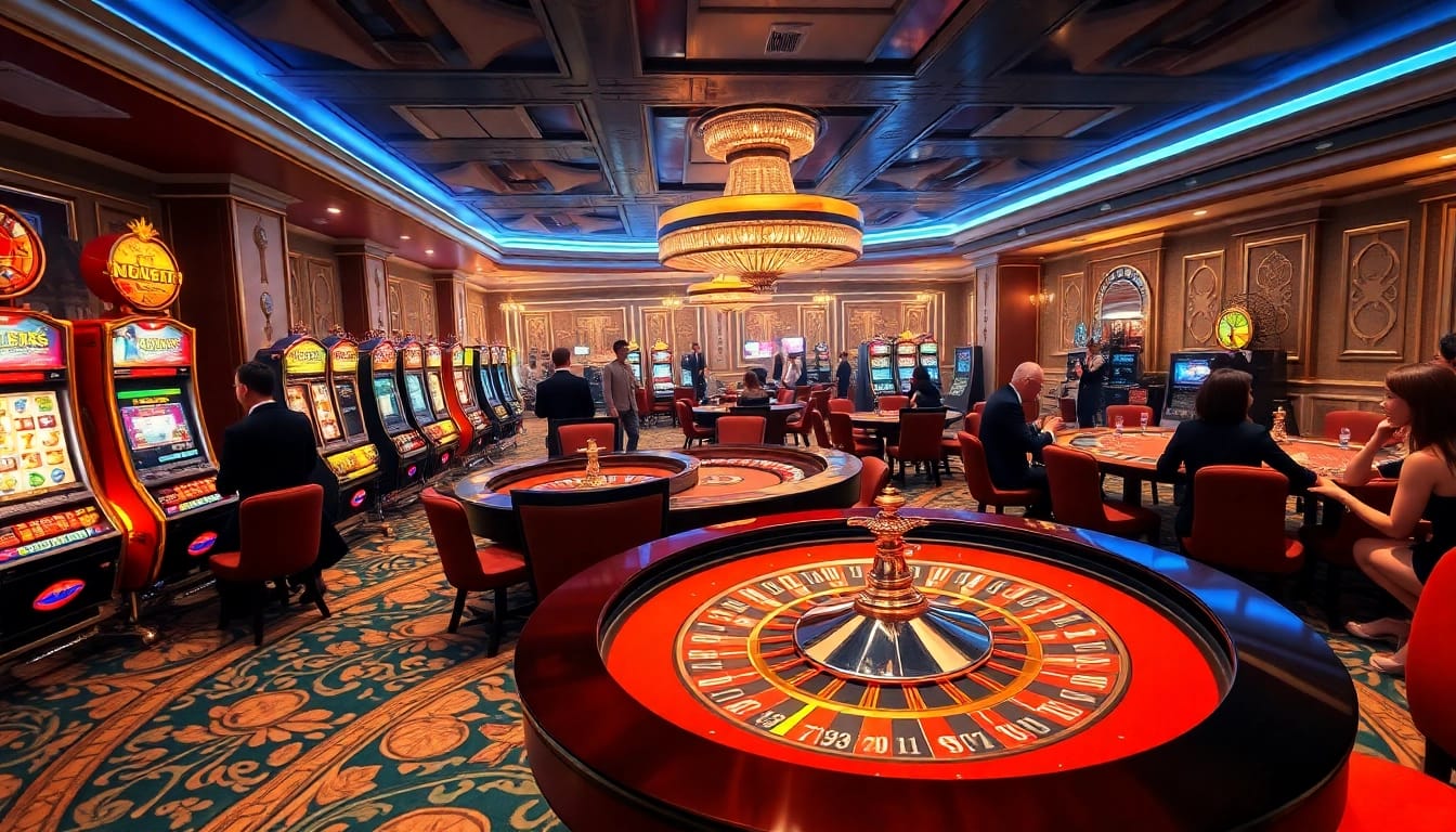 Experience the thrill of winning at https://kong88.win with elegant casino tables and vibrant gaming action.