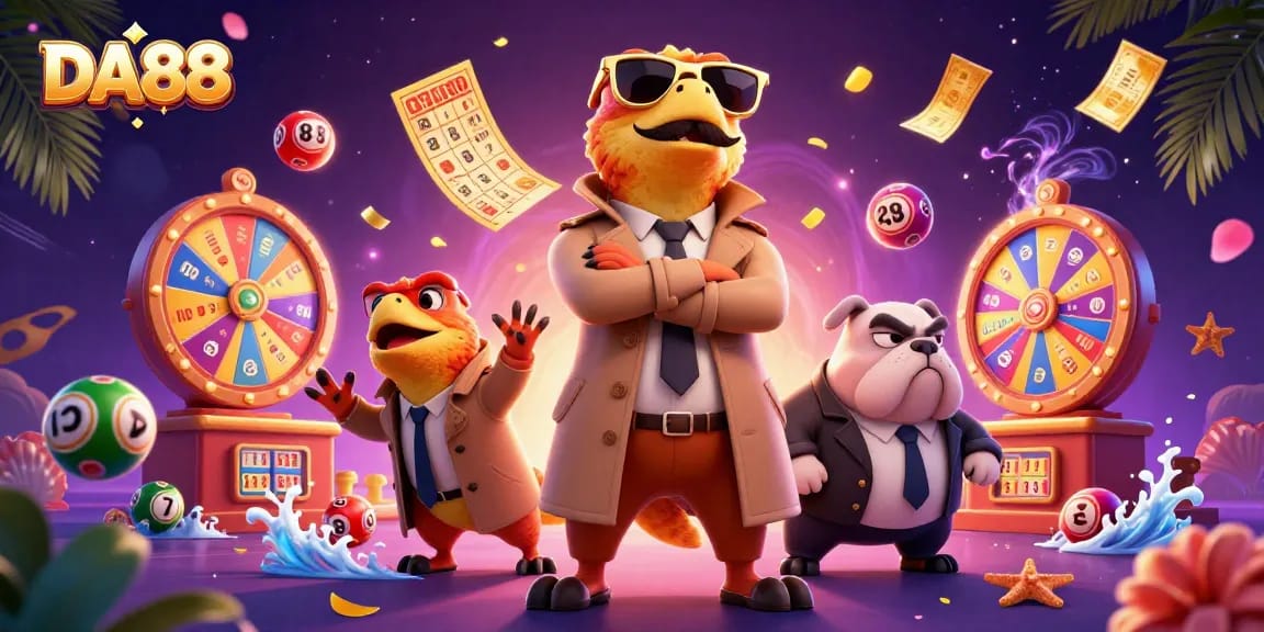 Experience thrilling excitement at DA88 with animated raptors in a VIP casino scene.