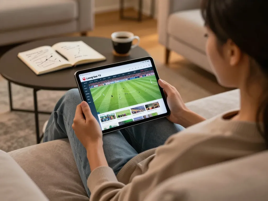 Enjoy live football streaming on lương sơn tv while seated comfortably at home.