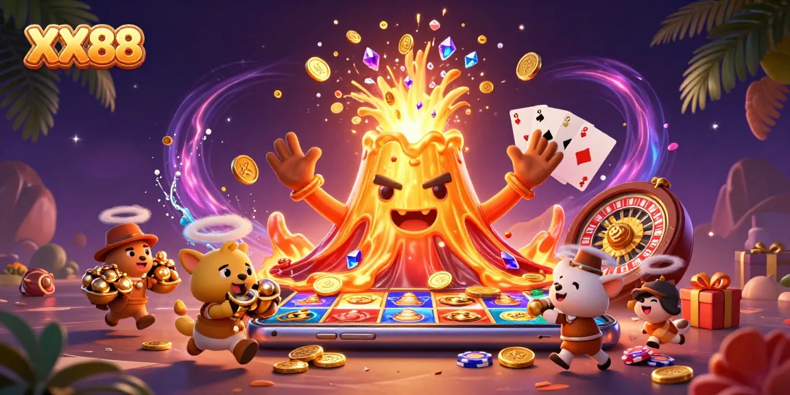 Experience the thrill of XX88 casino with vibrant treasures and dynamic game elements!