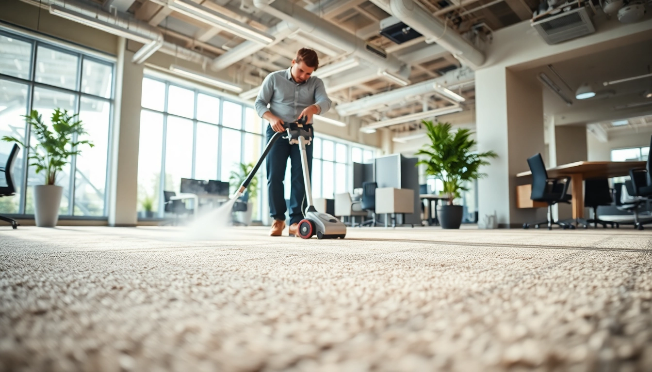 Experience commercial carpet cleaning with expert techniques and professional equipment.