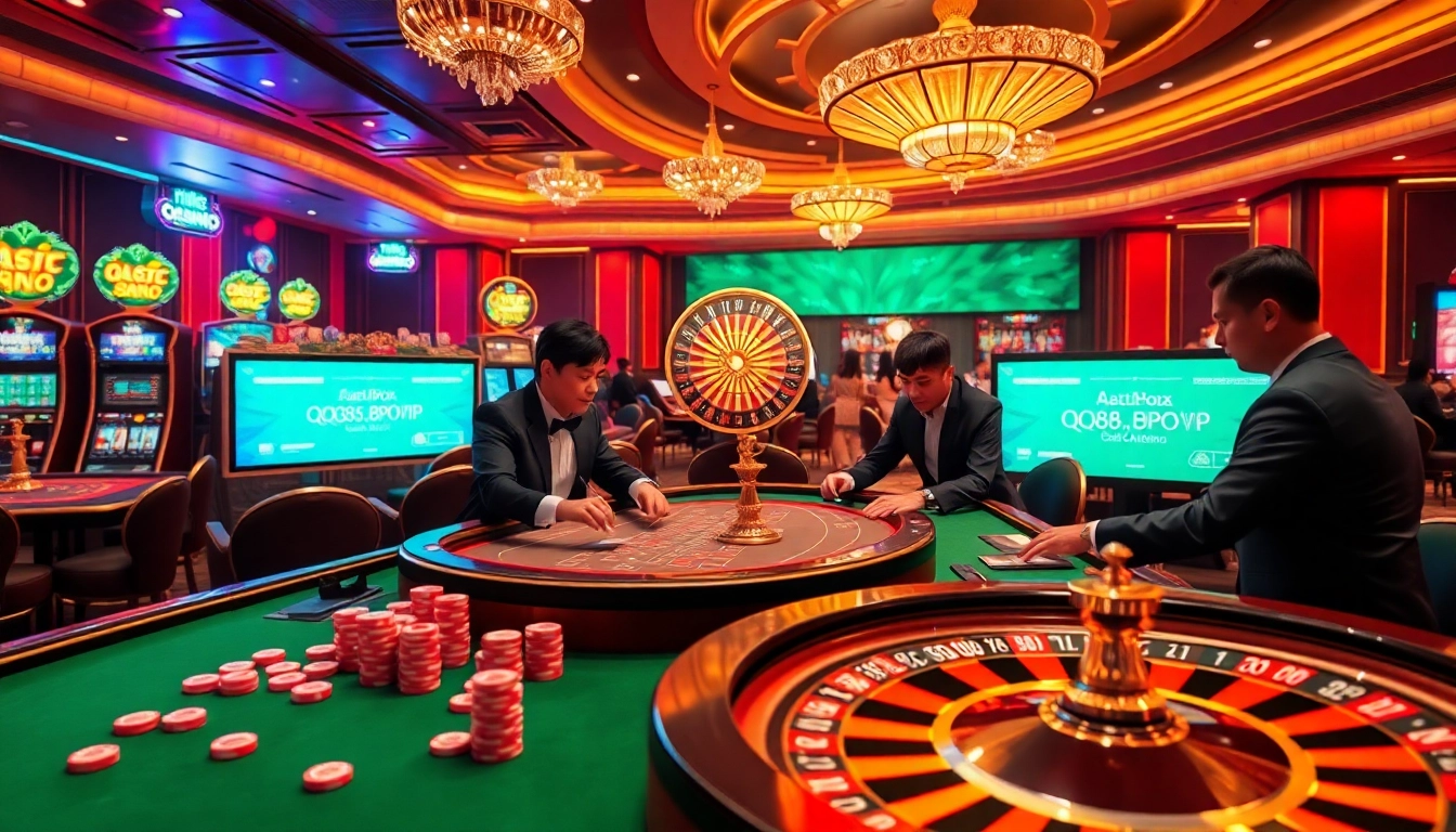 Experience thrilling gameplay at https://qq88pro.vip/ with engaging poker, roulette, and vibrant casino elements.