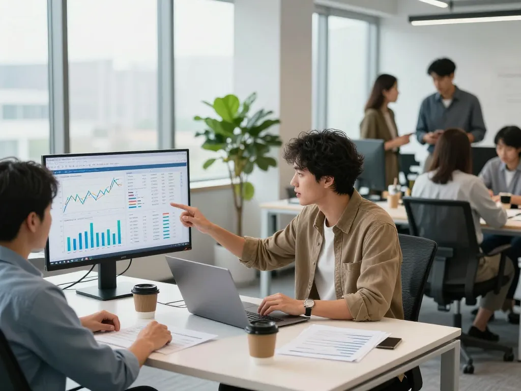 Seamless integration of US Bank Account solutions in a modern office environment.