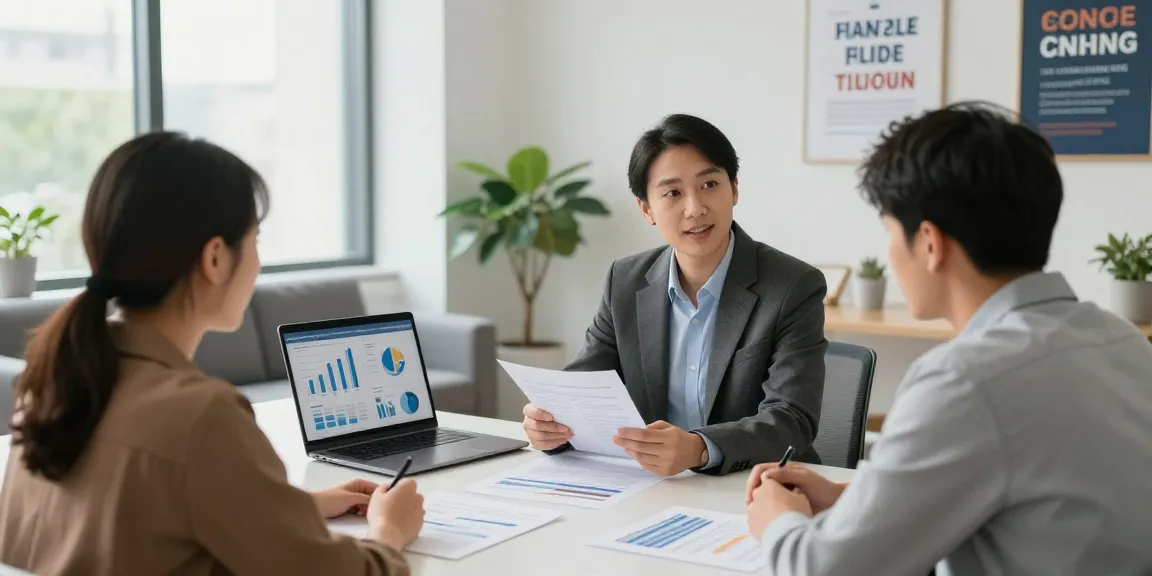 Consultation with a financial advisor in Reston VA focusing on personalized financial strategies.