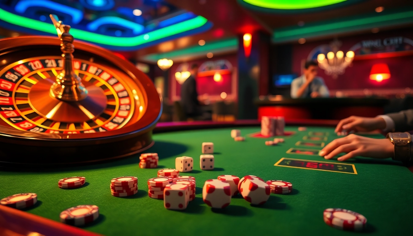Experience online gaming excitement at https://rr8888.in.net/ with poker chips, dice, and a roulette wheel.